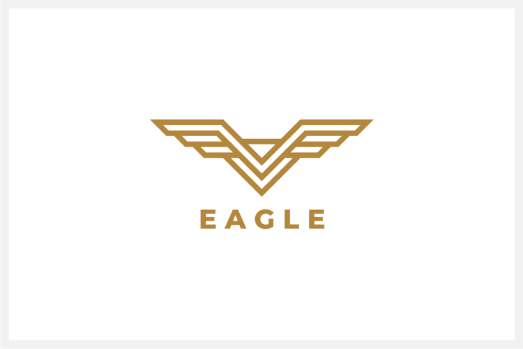 Eagle Logo Design Vector Illustration