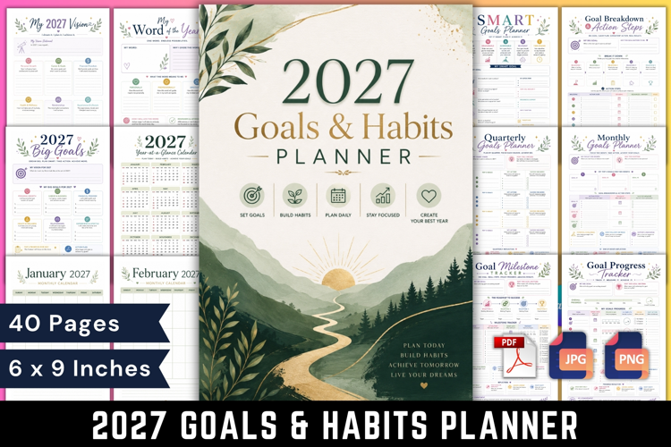 2027 Goals & Habits Planner