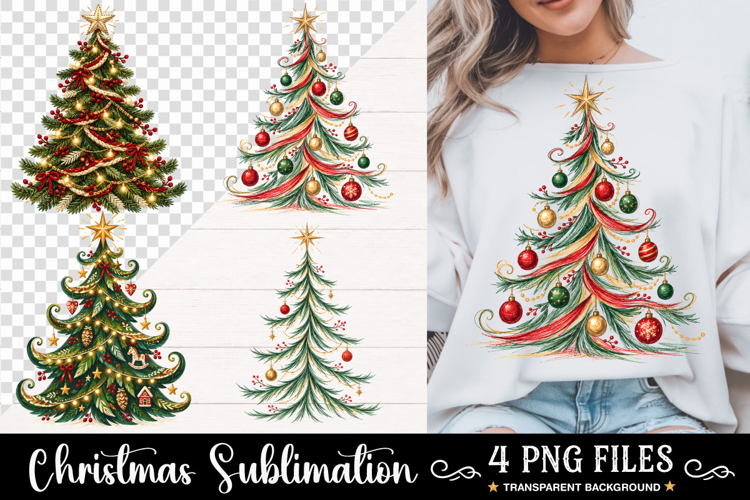 Trending Christmas PNG, Christmas Tree PNG, Merry Christmas