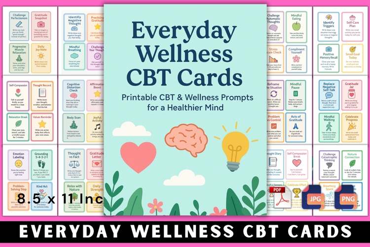 Everyday Wellness CBT Cards