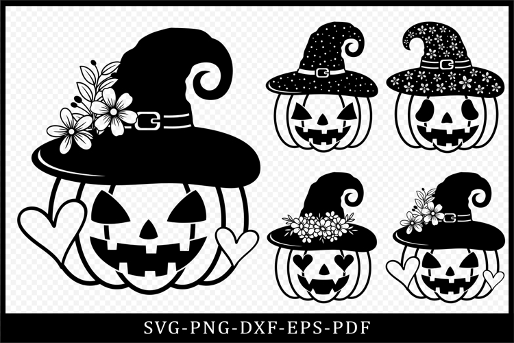 Pumpkin Faces Svg Image 4