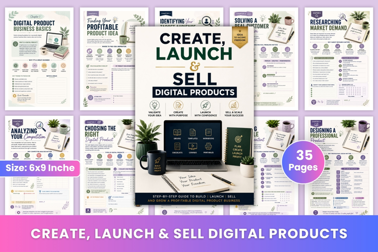Create, Launch & Sell Digital Products