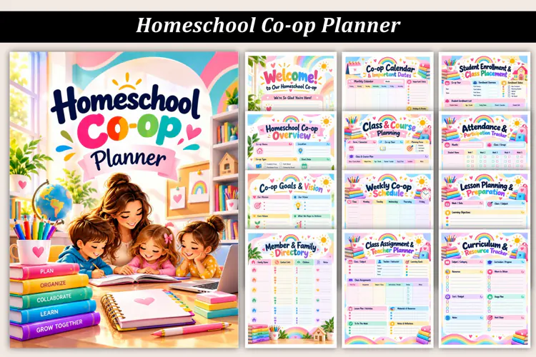 Homeschool Co-op Planner