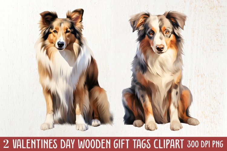 Valentine Pet Dogs Clipart, Valentine Pets Clipart