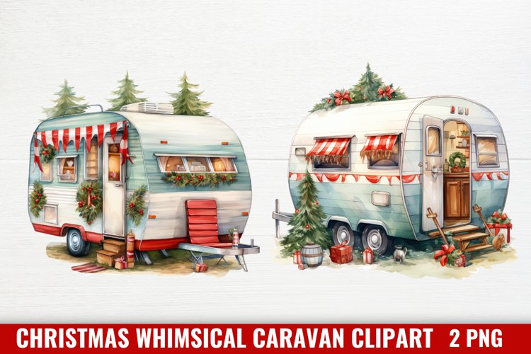 Christmas Watercolor Clipart Image 8