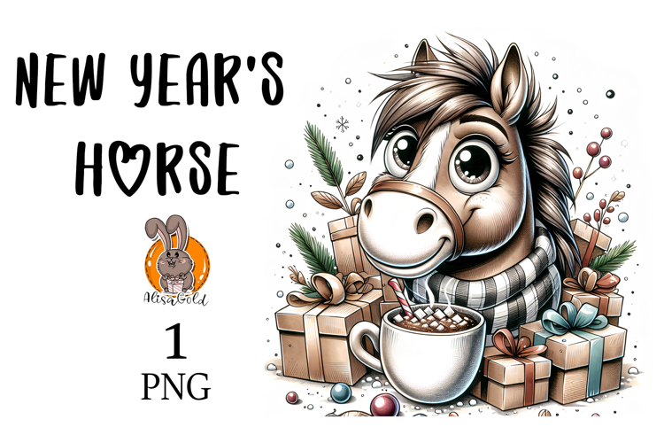 New Years horse