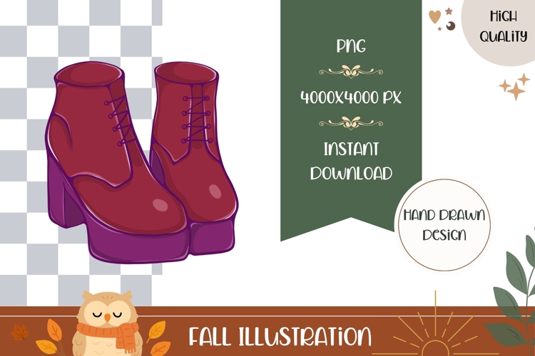 Hand Drawn Fall Illustration, Autumn Illustrations PNG