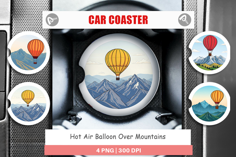 Hot Air Balloon Clipart Image 11