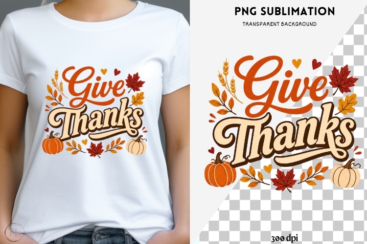 Autumn phrase png design for T-shirts example image 1