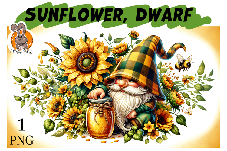 Gnome sunflower