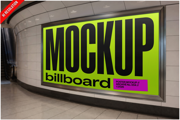 Subway Station Billboard