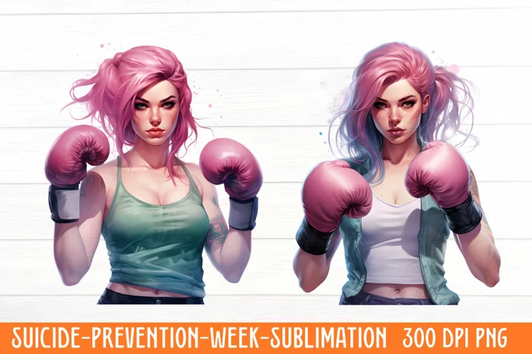 Suicide Prevention Week Sublimation Clipart