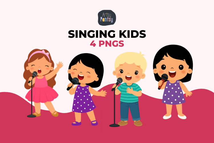 Toddler Moments Collection: Singing Kids