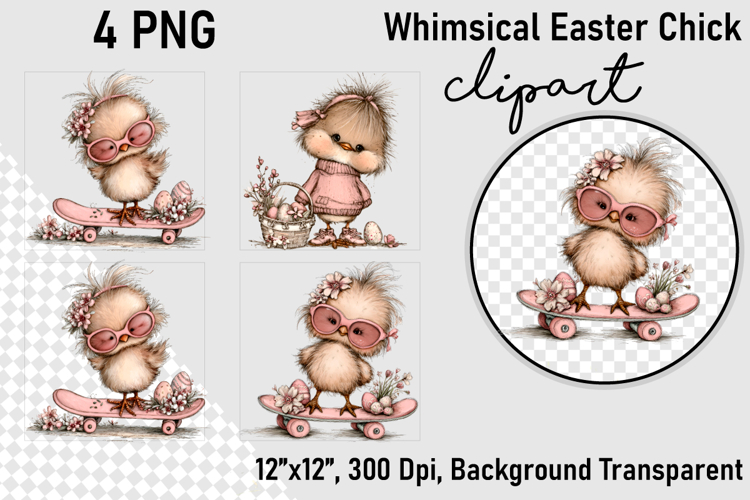 Easter Chick Clipart Image 5