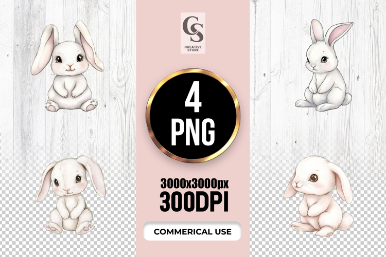 Kawaii Bunny Png Image 15