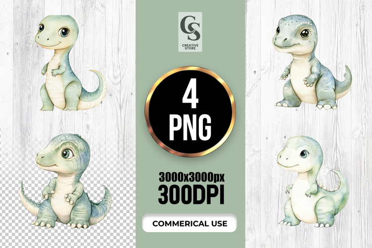 Dinosaur Clipart PNGs Image 6
