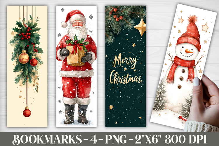 Christmas Bookmark PNG