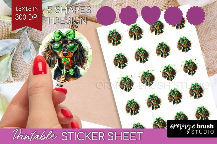 Dachshund Clipart Image 9