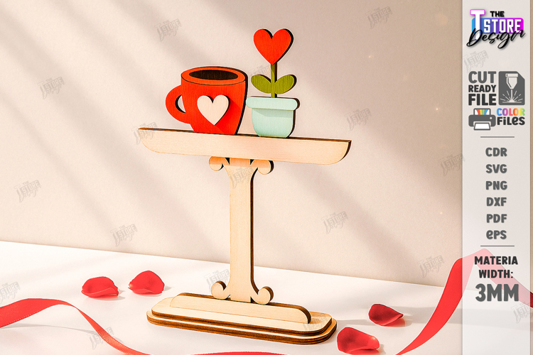 Valentines Day Mini Elements Laser Cut | Bench Sign | Love