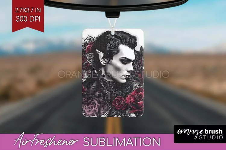 Dark Gothic Air Freshener PNG - Victorian Gothic PNG