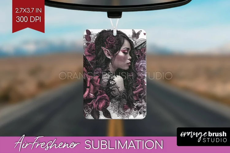 Dark Gothic Air Freshener PNG - Victorian Gothic PNG