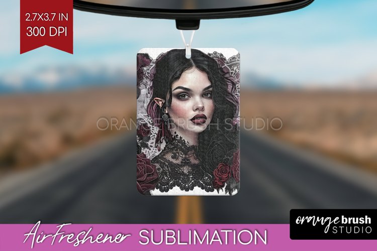 Dark Gothic Air Freshener PNG - Victorian Gothic PNG