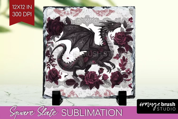 Dark Gothic Slate PNG - Victorian Gothic Square Slate