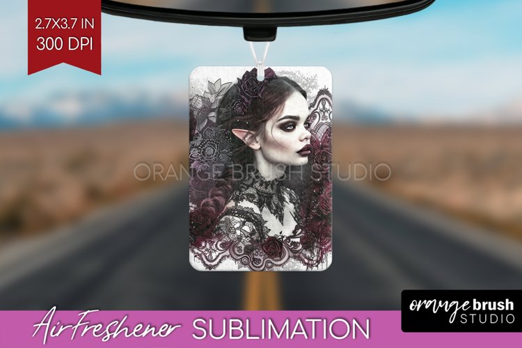 Dark Gothic Air Freshener PNG - Victorian Gothic PNG example image 1