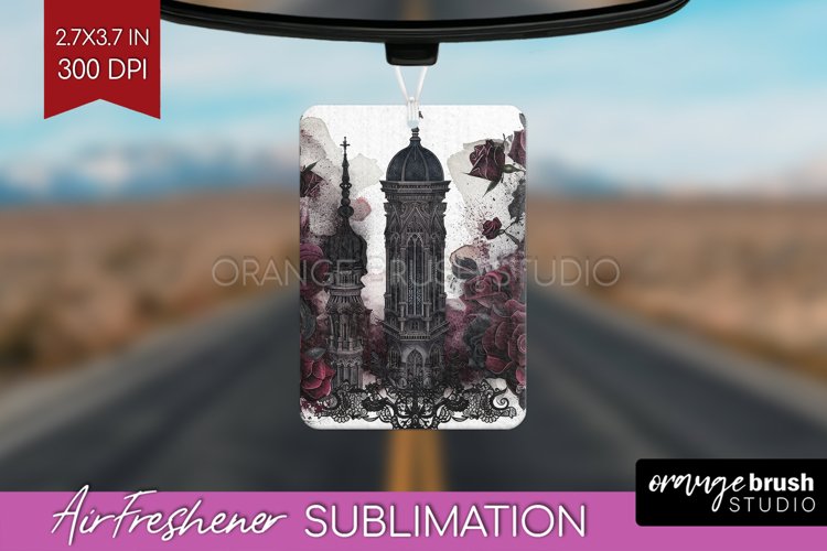 Dark Gothic Air Freshener PNG - Victorian Gothic PNG example image 1