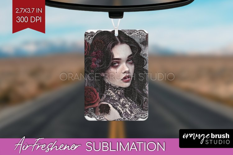 Dark Gothic Air Freshener PNG - Victorian Gothic PNG example image 1