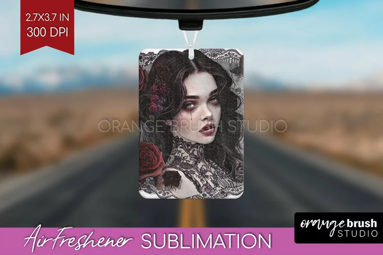Dark Gothic Air Freshener PNG - Victorian Gothic PNG