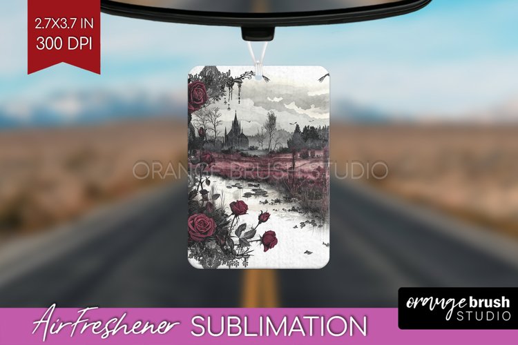Dark Gothic Air Freshener PNG - Victorian Gothic PNG example image 1