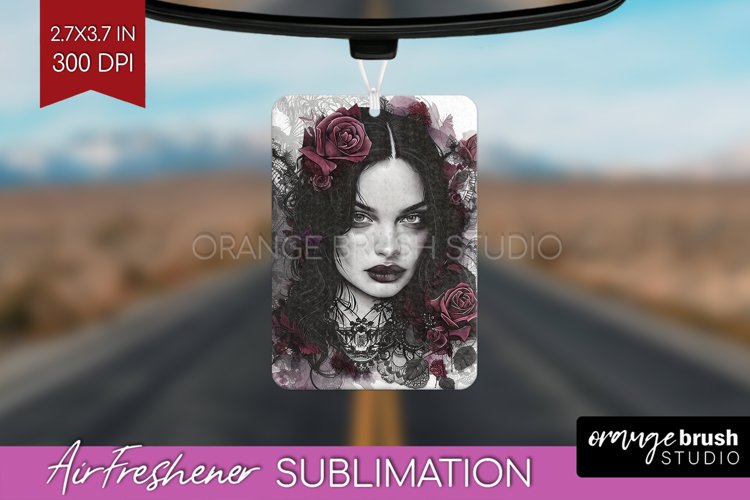 Dark Gothic Air Freshener PNG - Victorian Gothic PNG example image 1