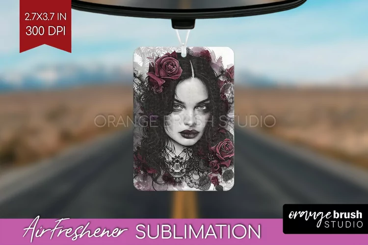 Dark Gothic Air Freshener PNG - Victorian Gothic PNG