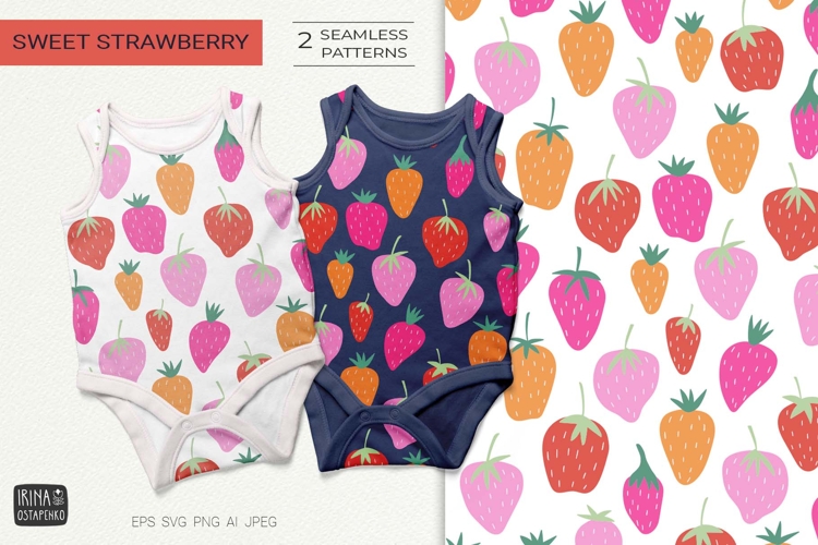 Strawberry Seamless Pattern