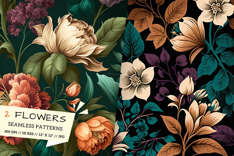 Seamless Pattern Background Image 2