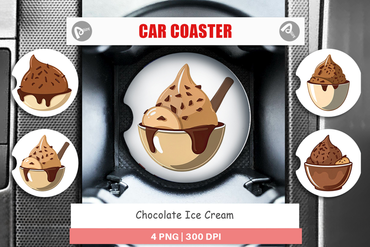 Car Coaster Chocolate Scoop