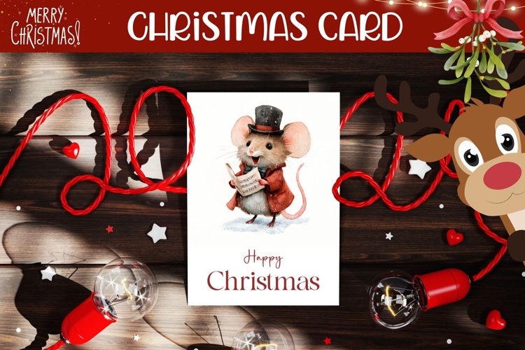 Christmas Card Template Image 3