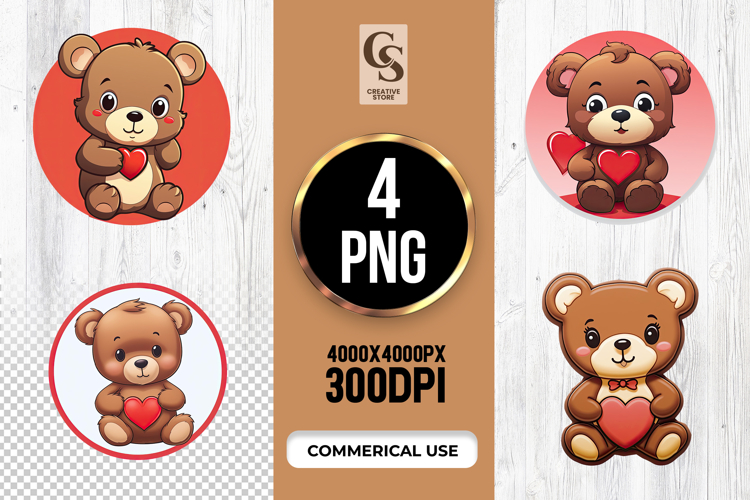 Teddy Bear Clipart Image 13
