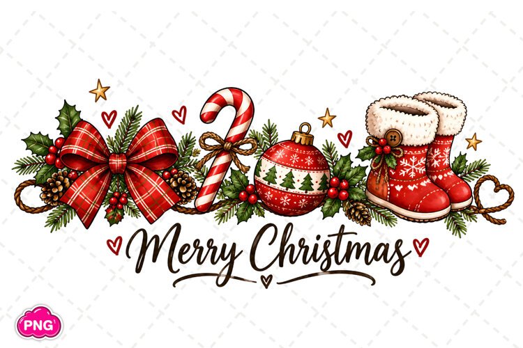 Merry Christmas PNG, Funny Christmas PNG, Christmas PNG example image 1