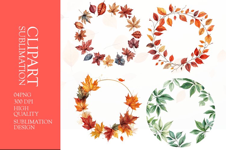Floral Wreath Clipart Image 20
