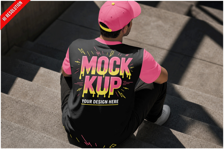 T-shirt Concrete Stairs