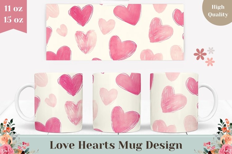 Pink Heart Clipart Image 18