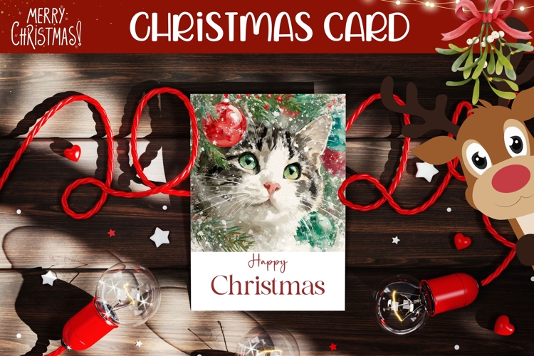 Christmas Card Template Image 12