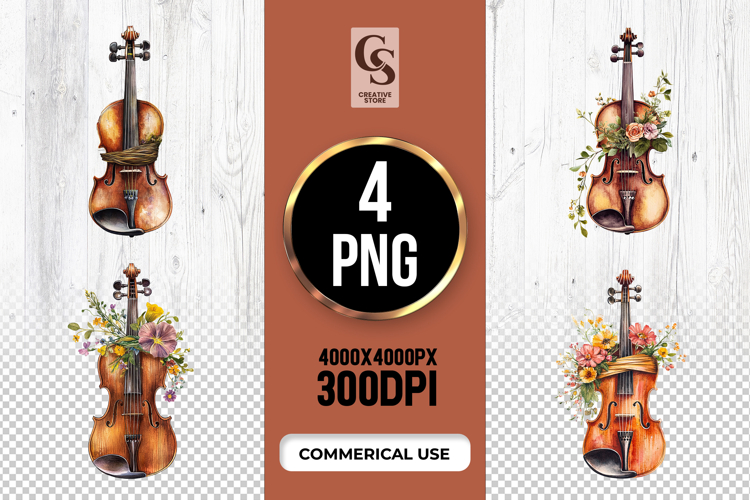 Violin Clipart Image 15