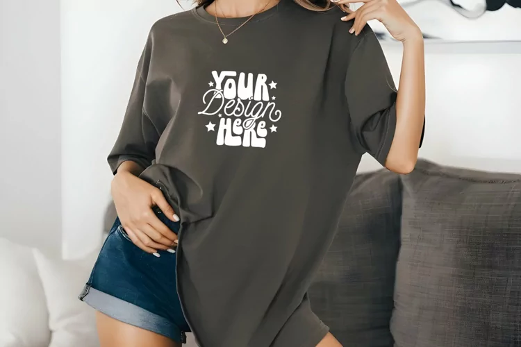 Comfort Colors 1717 Mockup Tshirt, Comfort Colors Mock Up