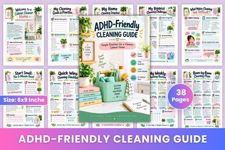 ADHD-Friendly Cleaning Guide example image 1