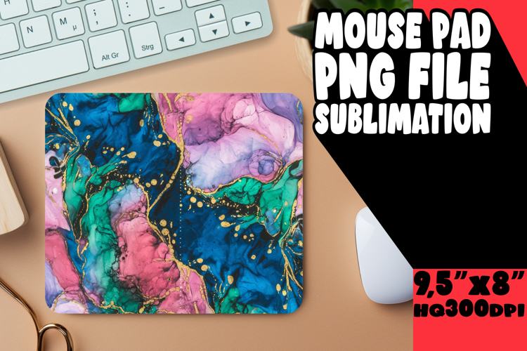 CHEERFUL DESK PAD PNG MAGIC, Abstract Pattern