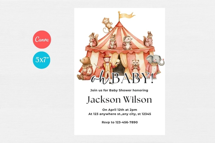 Baby Shower Invitation Template 272