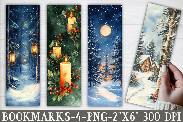 Cozy Winter Nights Bookmark